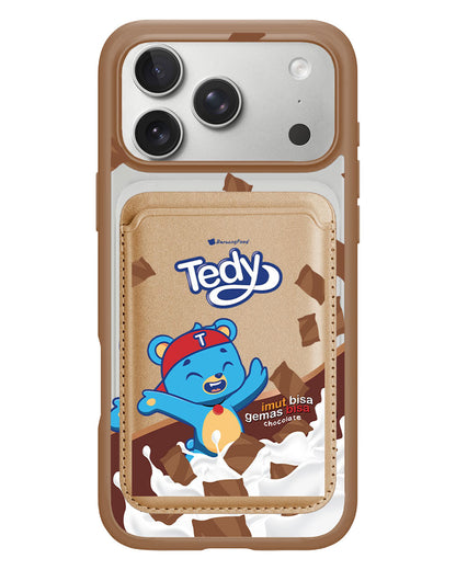iPhone Magnetic Wallet Case - Tedy