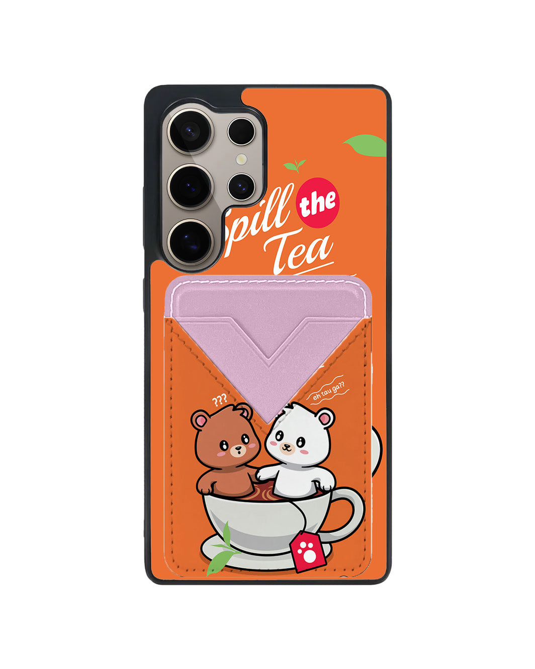 Android Avant Wallet Case - Spill the Tea
