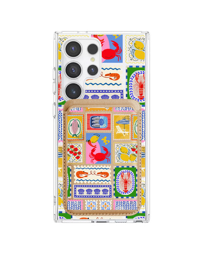 Android Magnetic Wallet Case - Seaside Opulence 1.0