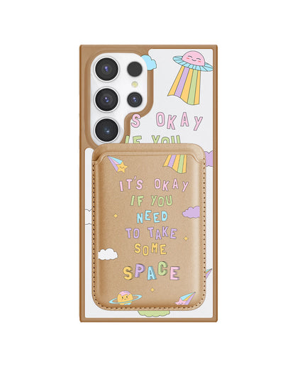 Android Magnetic Wallet Case - Space