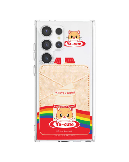 Android Phone Wallet Case - Yacute Cat