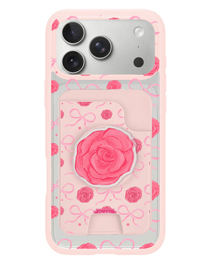 iPhone Magpop Wallet - Coquette Rose