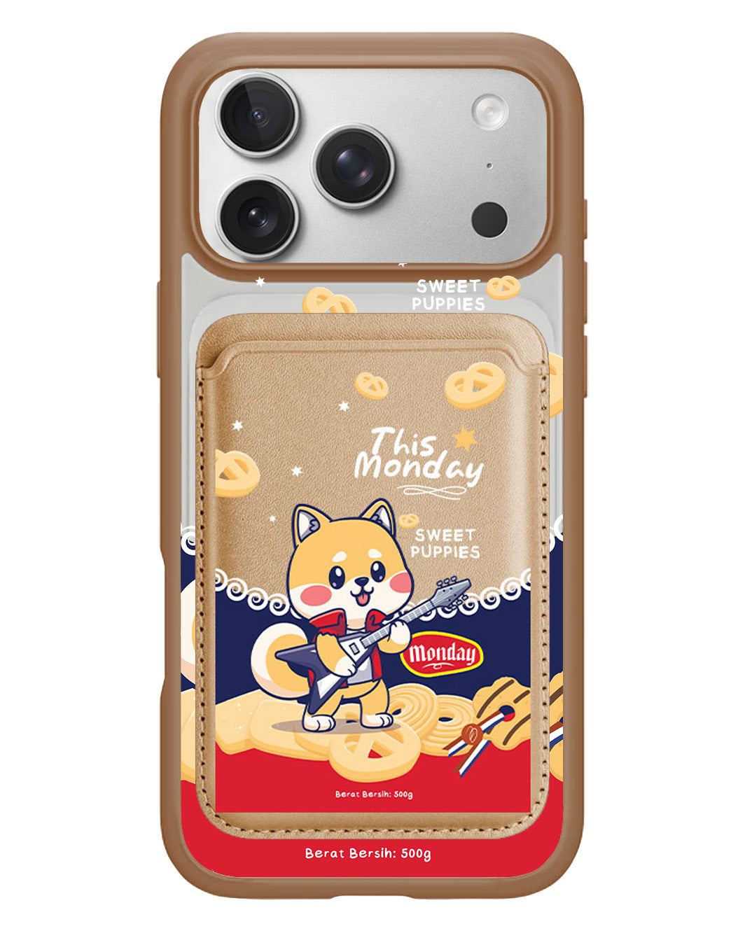 iPhone Magnetic Wallet Case - Monday