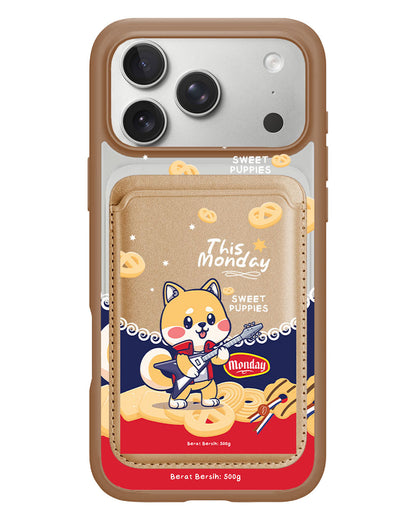 iPhone Magnetic Wallet Case - Monday
