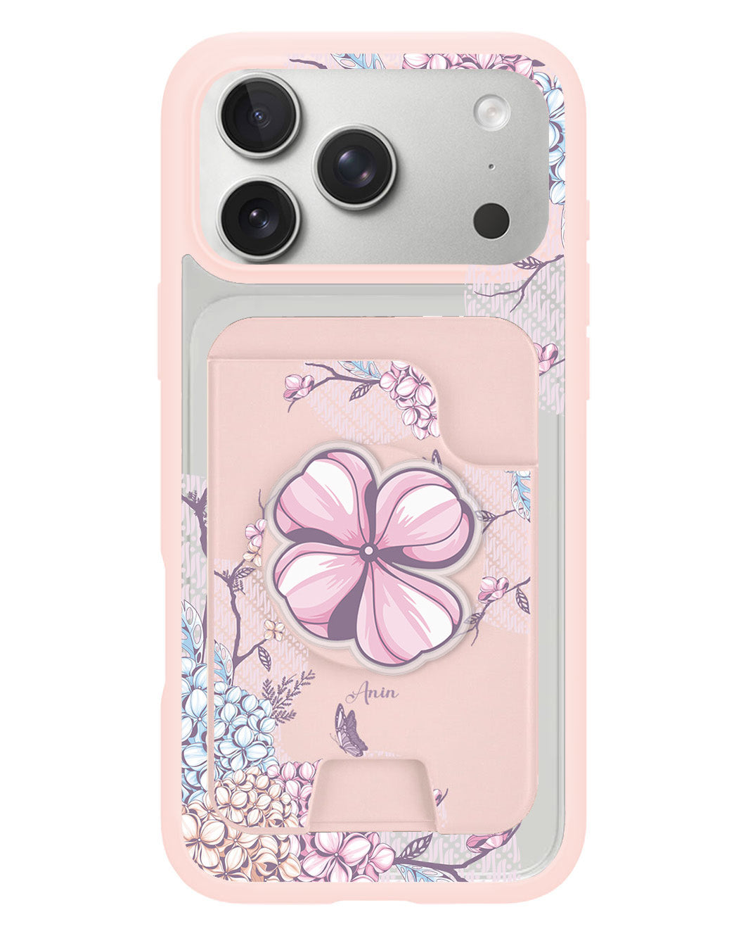 iPhone Magpop Wallet - Batik Floral