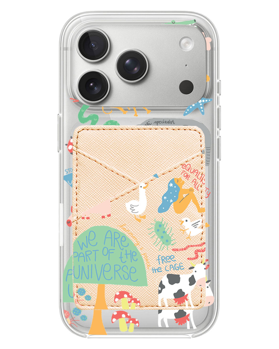 iPhone Phone Wallet Case - Equality