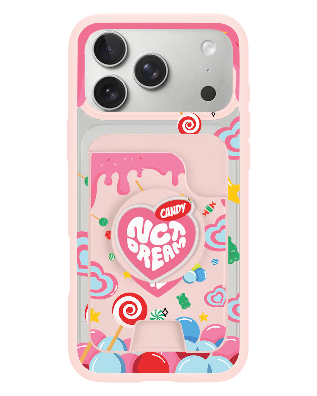iPhone Magpop Wallet - NCT Dream Candy Pink