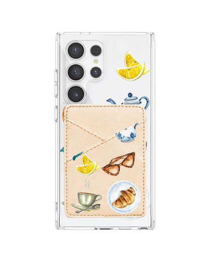 Android Phone Wallet Case - Afternoon Tea