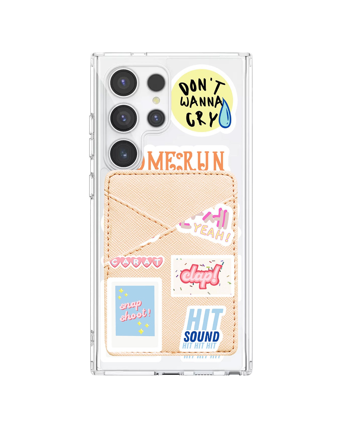 Android Phone Wallet Case - Seventeen Sticker Pack
