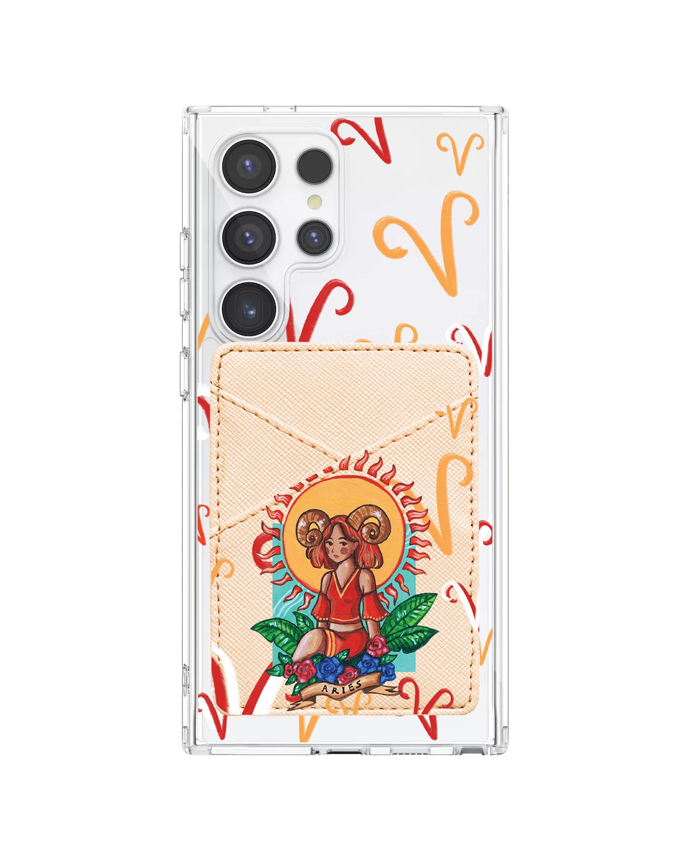 Android Phone Wallet Case - Aries