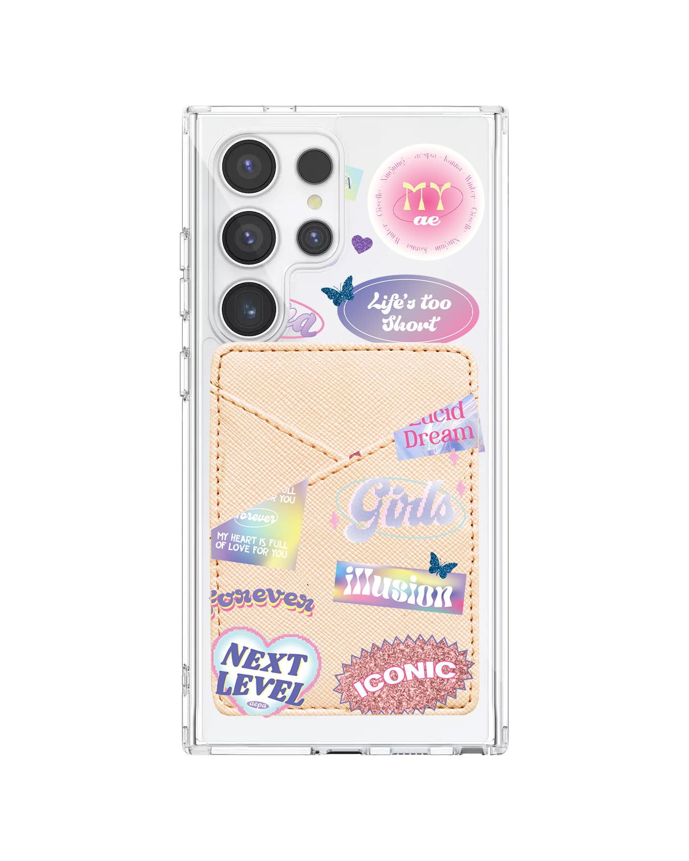 Android Phone Wallet Case - Aespa Girls Pack