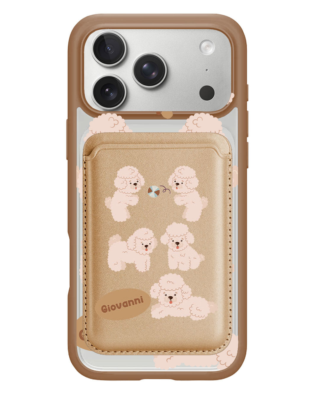 iPhone Magnetic Wallet Case - Poodle Squad 2.0