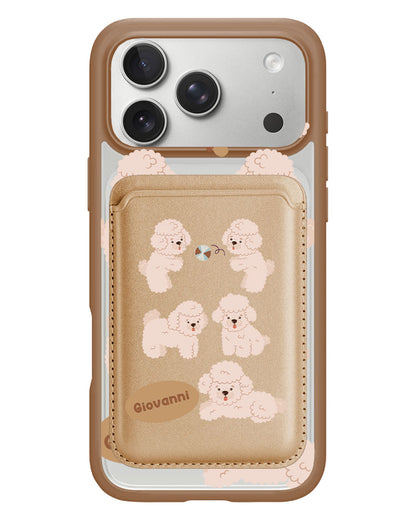 iPhone Magnetic Wallet Case - Poodle Squad 2.0