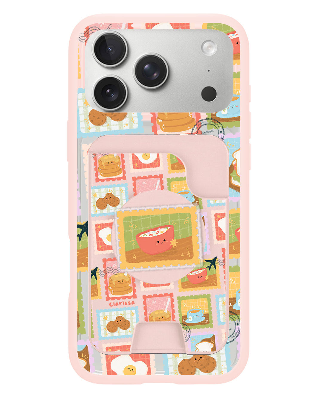 iPhone Magpop Wallet - Breakfast Menu Stamps