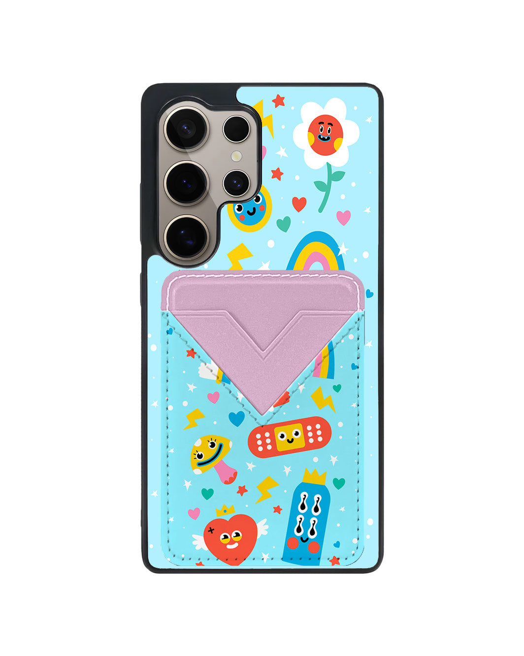 Android Avant Wallet Case - Red Club