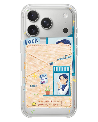 iPhone Phone Wallet Case - Crush Boy