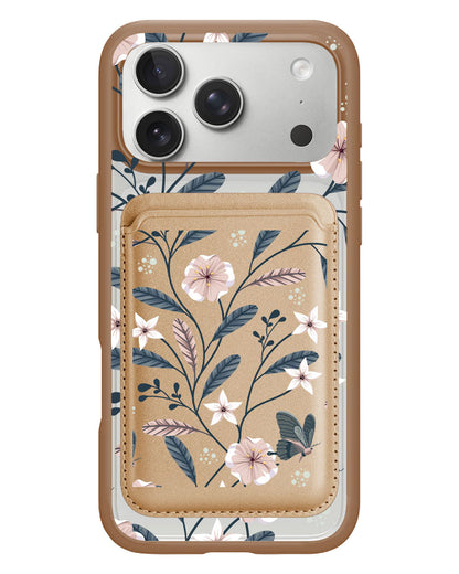 iPhone Magnetic Wallet Case - Ivy