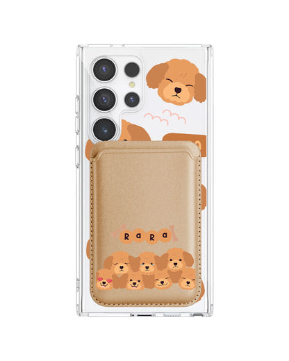 Android Magnetic Wallet Case - Poodle Squad 3.0