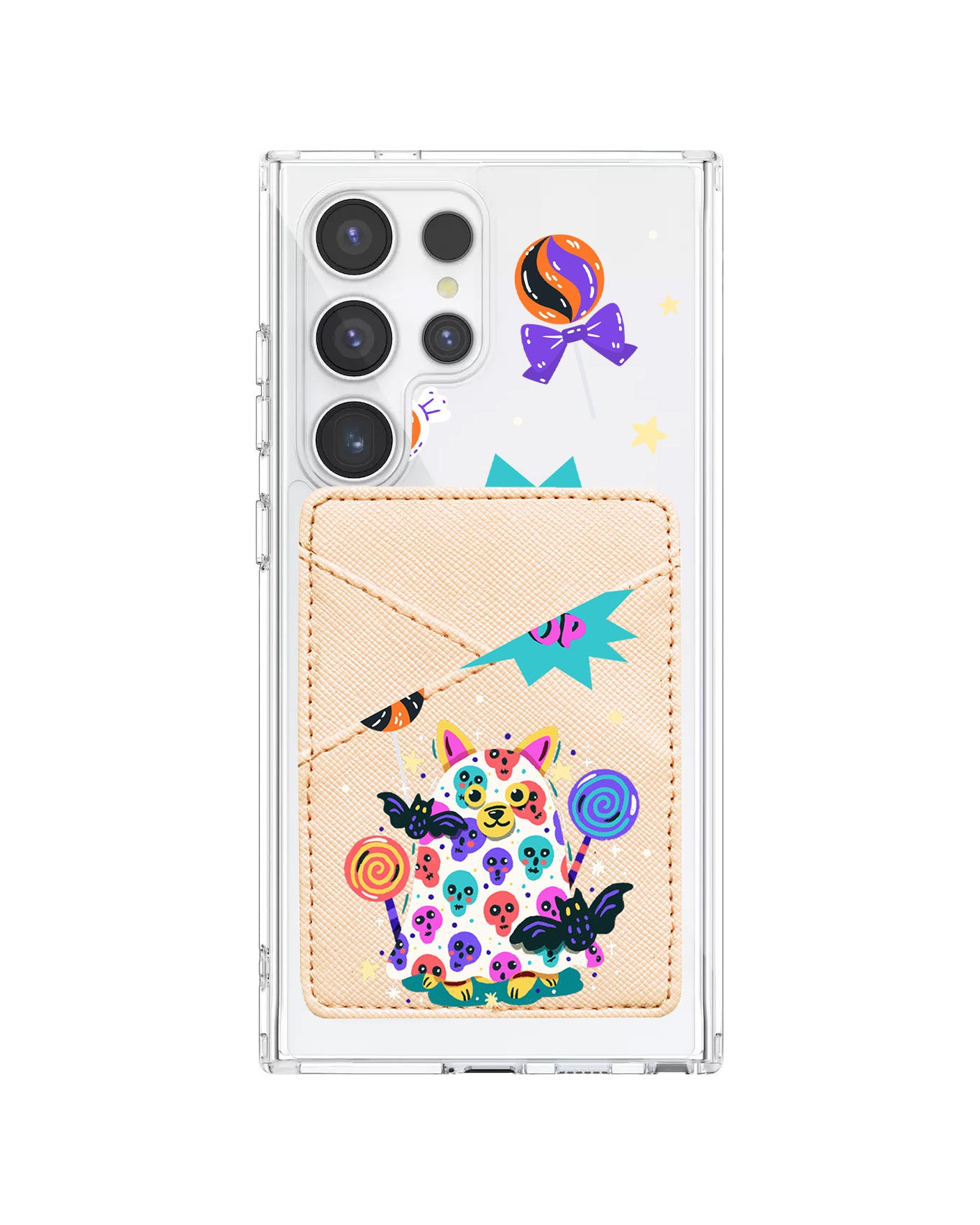Android Phone Wallet Case - Puppy Monster