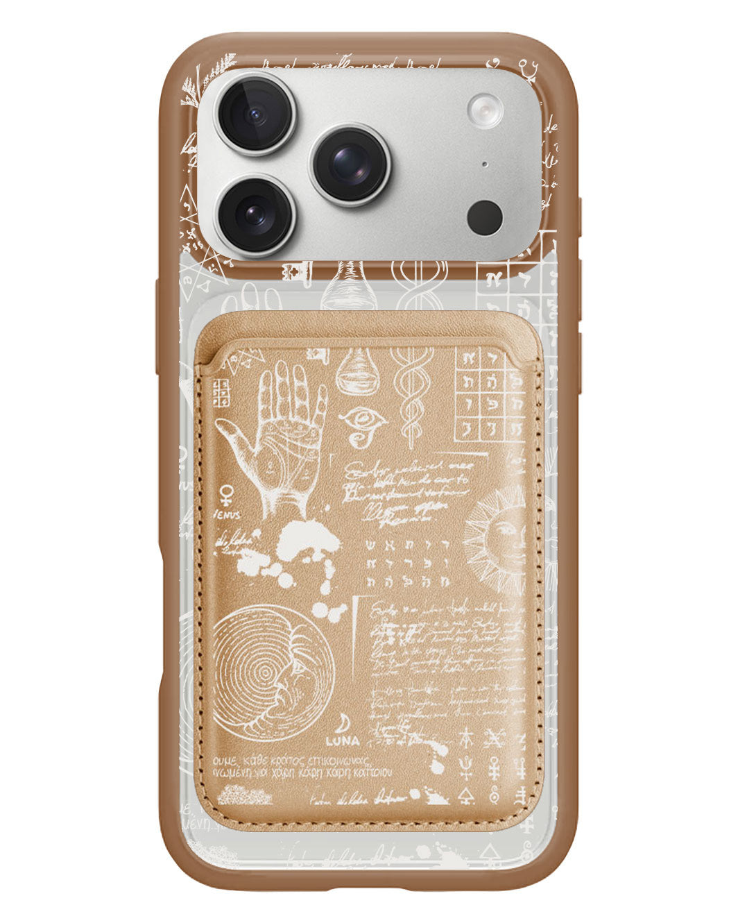 iPhone Magnetic Wallet Case - Alchemy