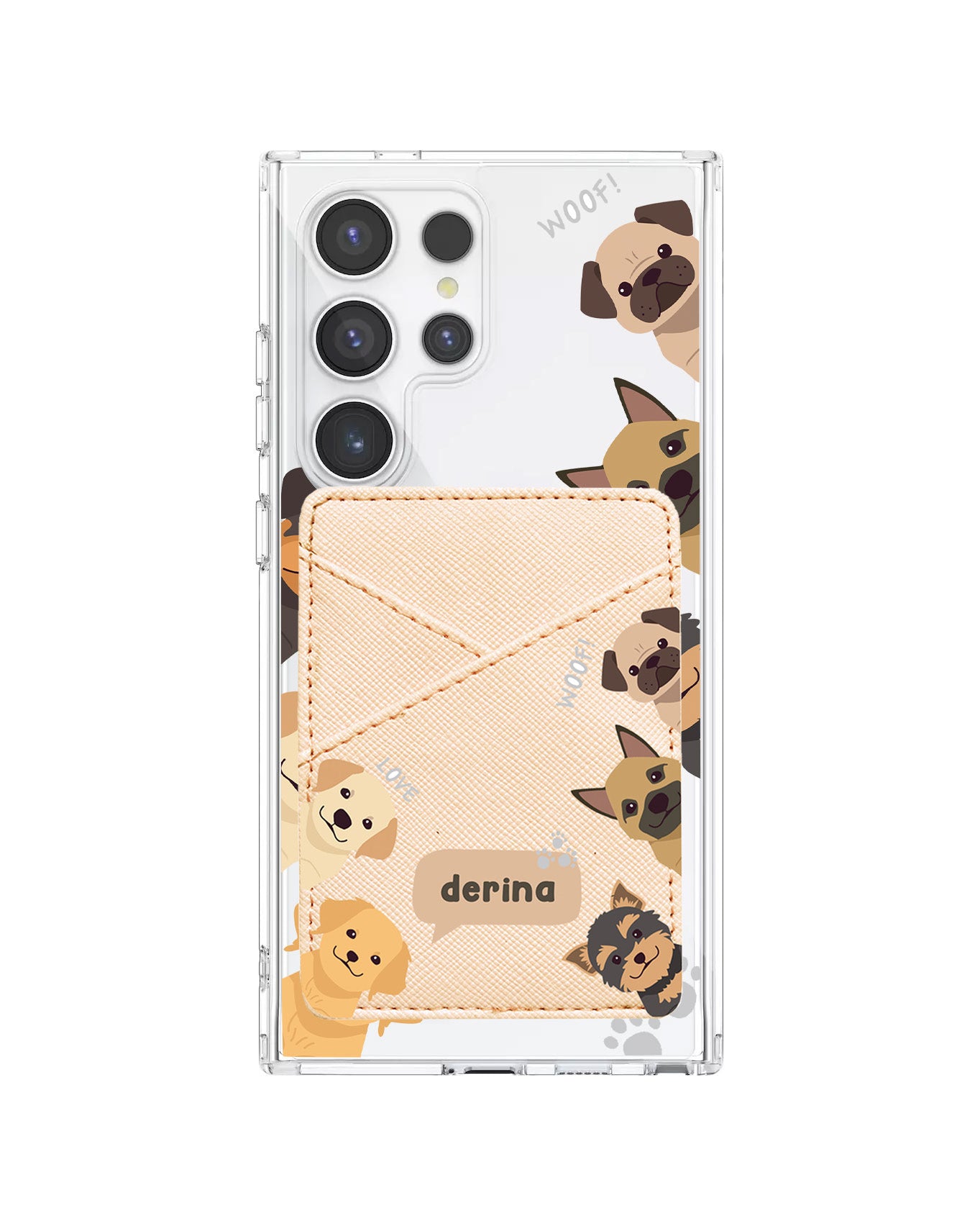 Android Phone Wallet Case - Ruff Family
