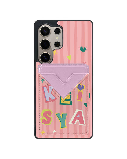 Android Avant Wallet Case - Adorable Monogram 4.0