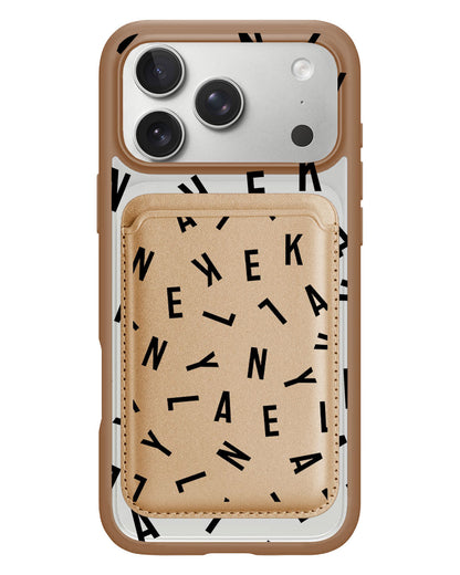 iPhone Magnetic Wallet Case - Monogram 1.0 Noir