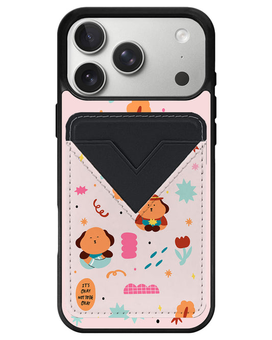 iPhone Avant Wallet Case - Selflove Garden