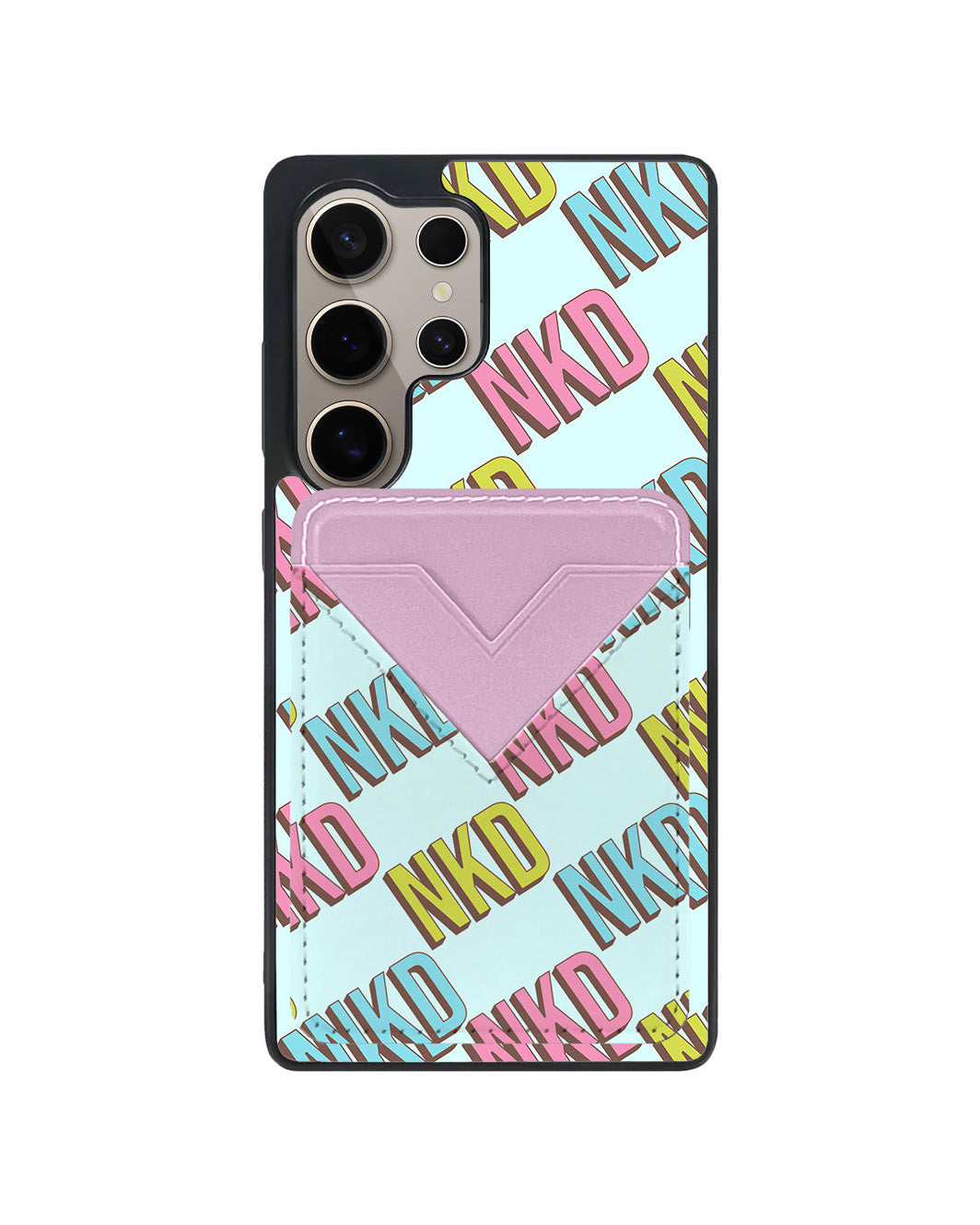 Android Avant Wallet Case - Custom Monogram 3.0 Diagonal Initial 3.0