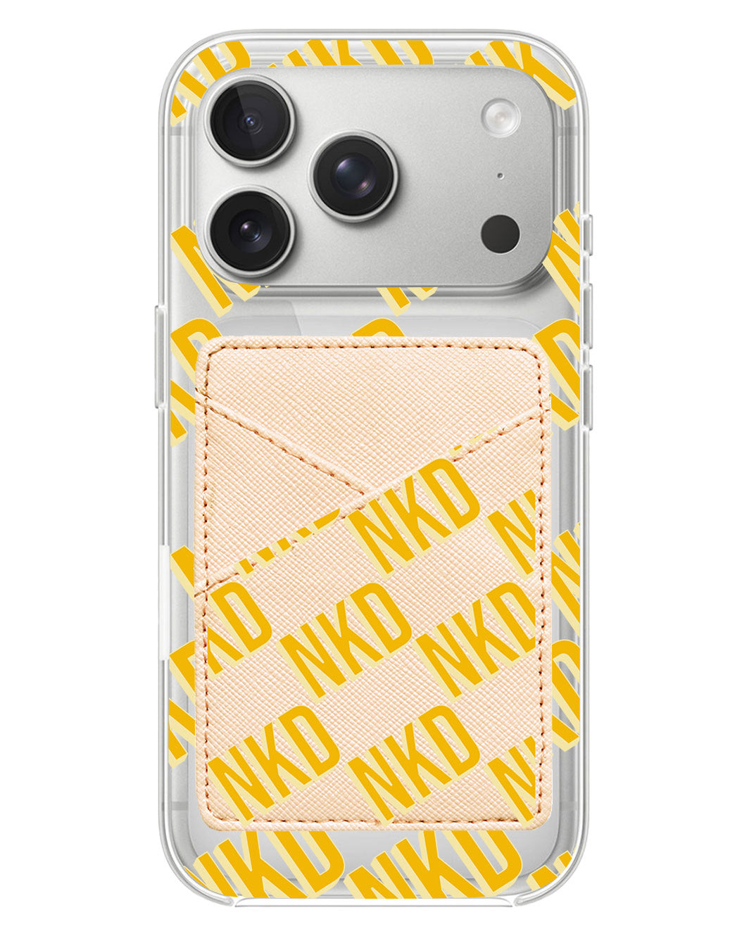 iPhone Phone Wallet Case - Diagonal Initial Monogram 1.0
