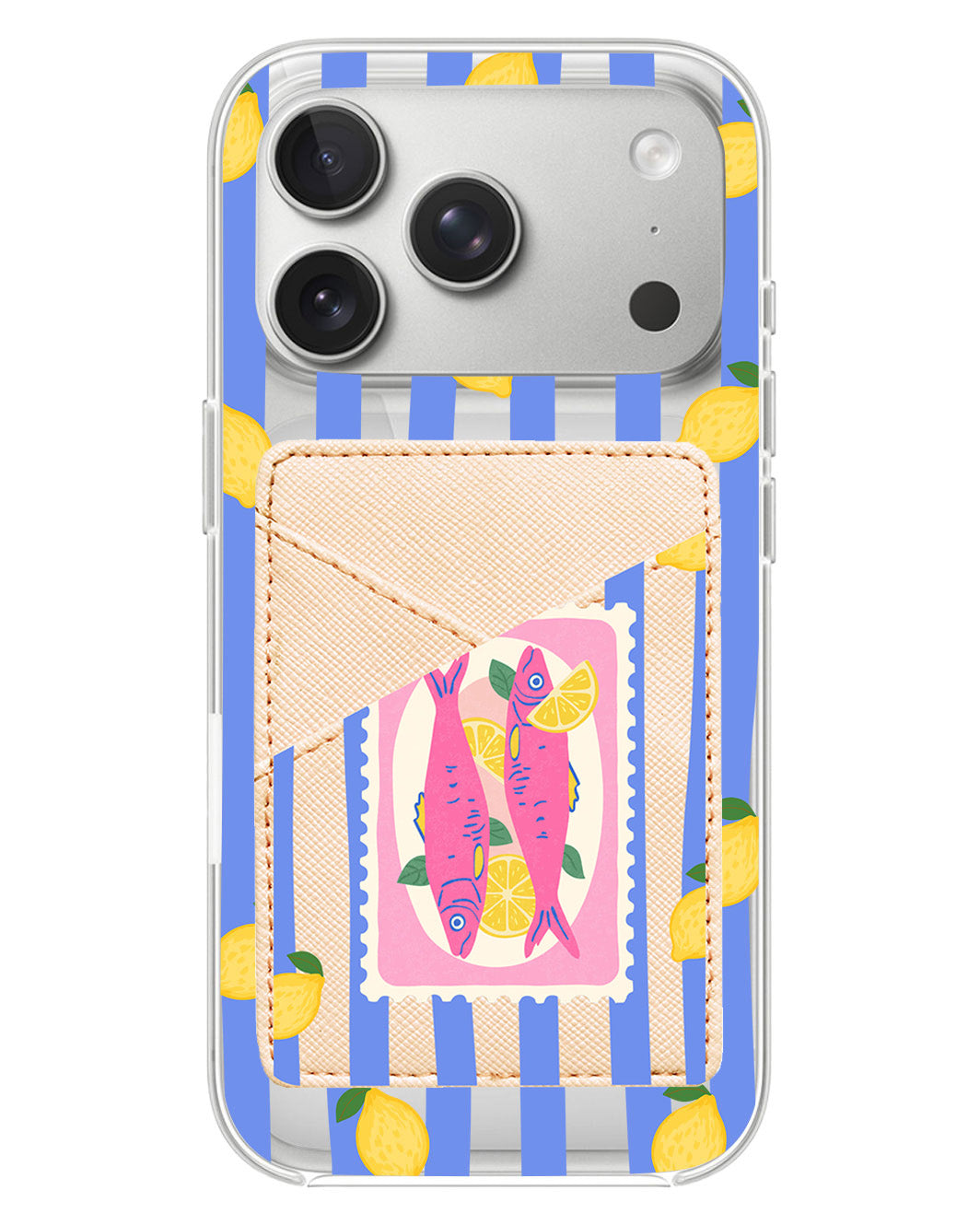 iPhone Phone Wallet Case - Sardines 2.0