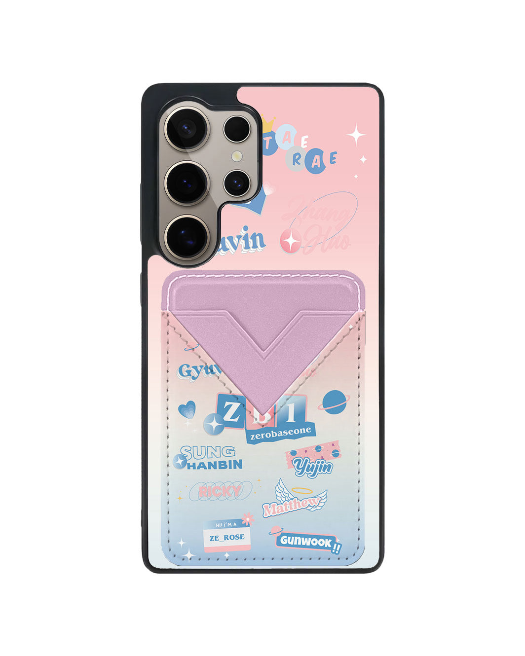 Android Avant Wallet Case - Zerobaseone Members