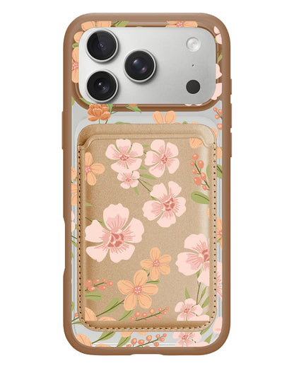 iPhone Magnetic Wallet Case - Vinca