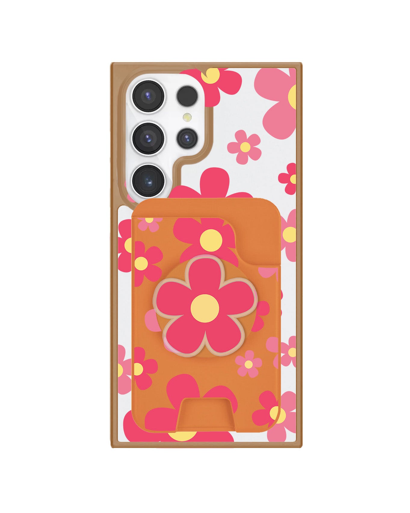 Android Magpop Wallet - Daisy Blush