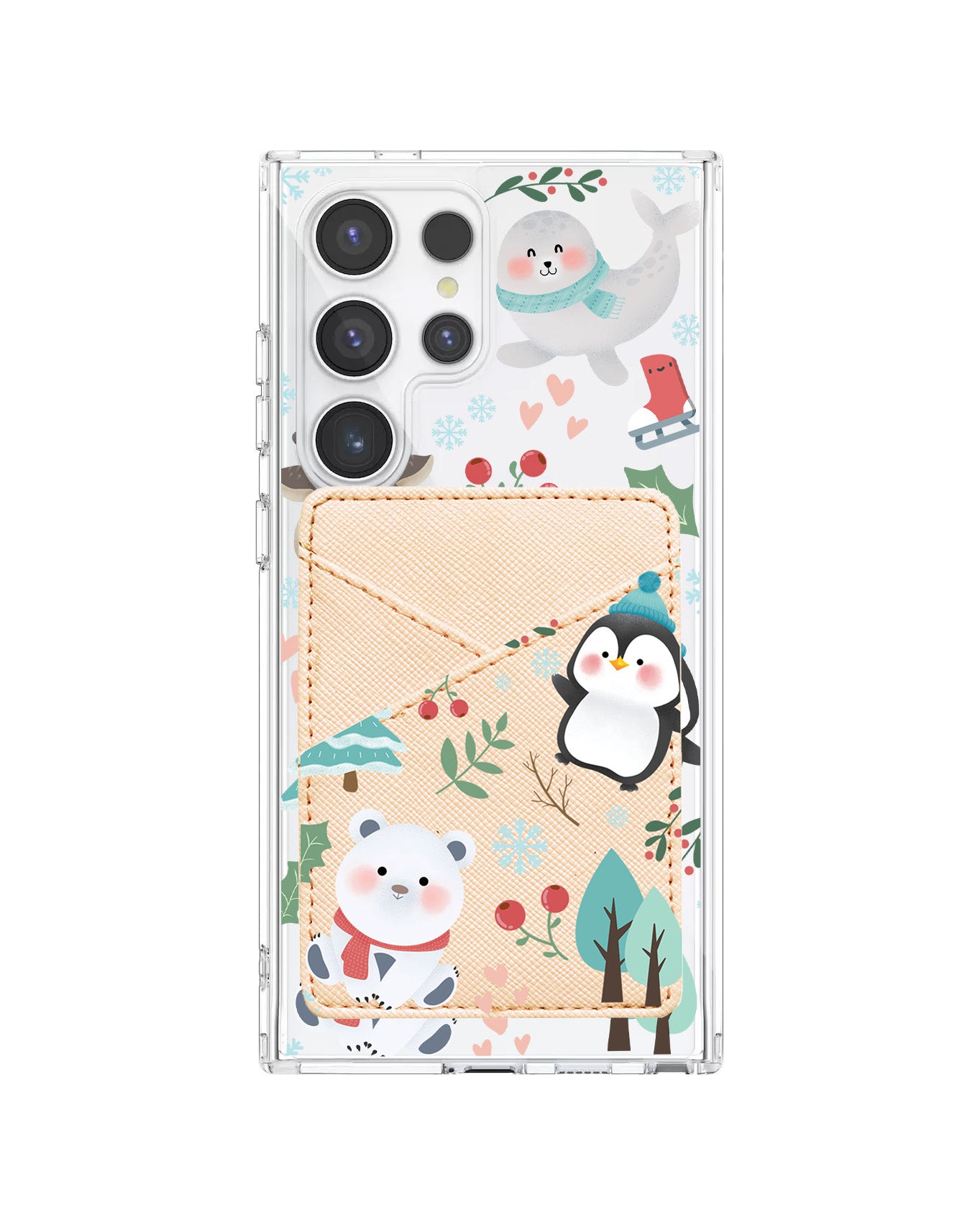 Android Phone Wallet Case - Winter