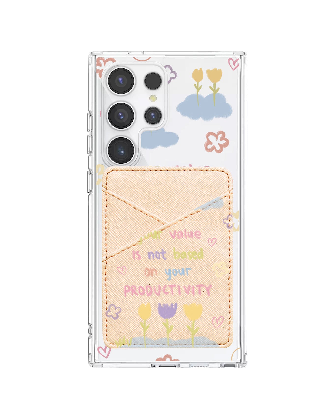 Android Phone Wallet Case - Positive Energy