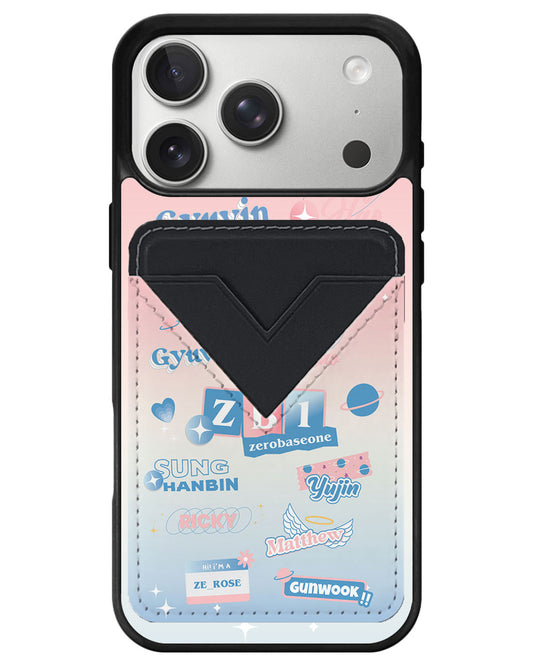 iPhone Avant Wallet Case - Zerobaseone Members