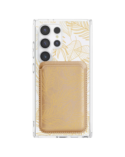 Android Magnetic Wallet Case - Sketchy Tropical 1.0
