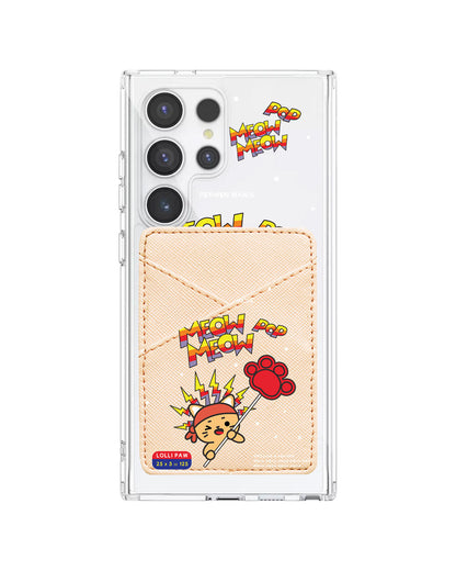 Android Phone Wallet Case - Meow Pop 1.0
