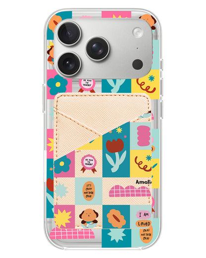 iPhone Phone Wallet Case - Selflove Cubicle