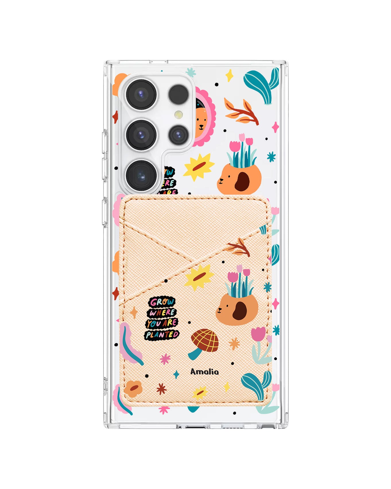 Android Phone Wallet Case - Grow And Bloom