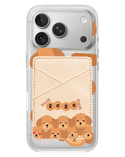 iPhone Phone Wallet Case - Poodle Squad 3.0