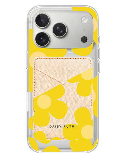 iPhone Phone Wallet Case - Daisy Sunshine