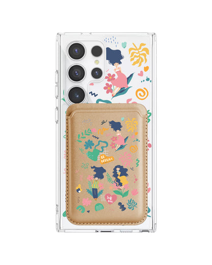 Android Magnetic Wallet Case - Self Love Sticker Pack 2.0