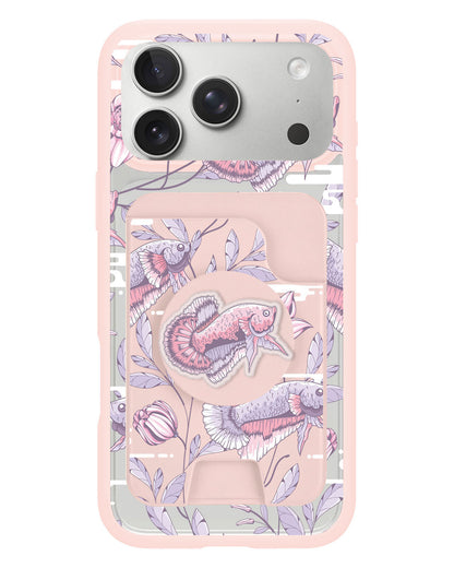 iPhone Magpop Wallet - Fish & Floral 1.0