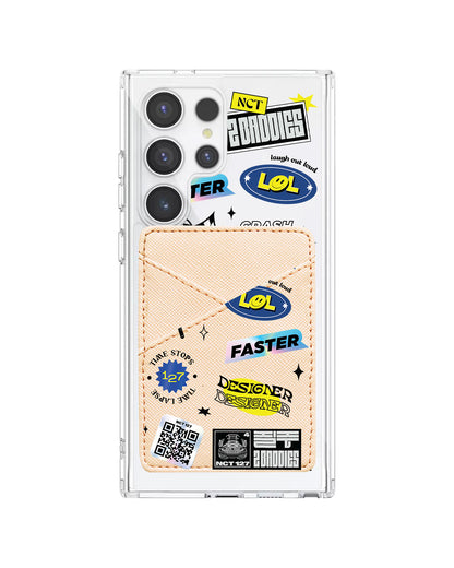 Android Phone Wallet Case - NCT127 Sticker Pack