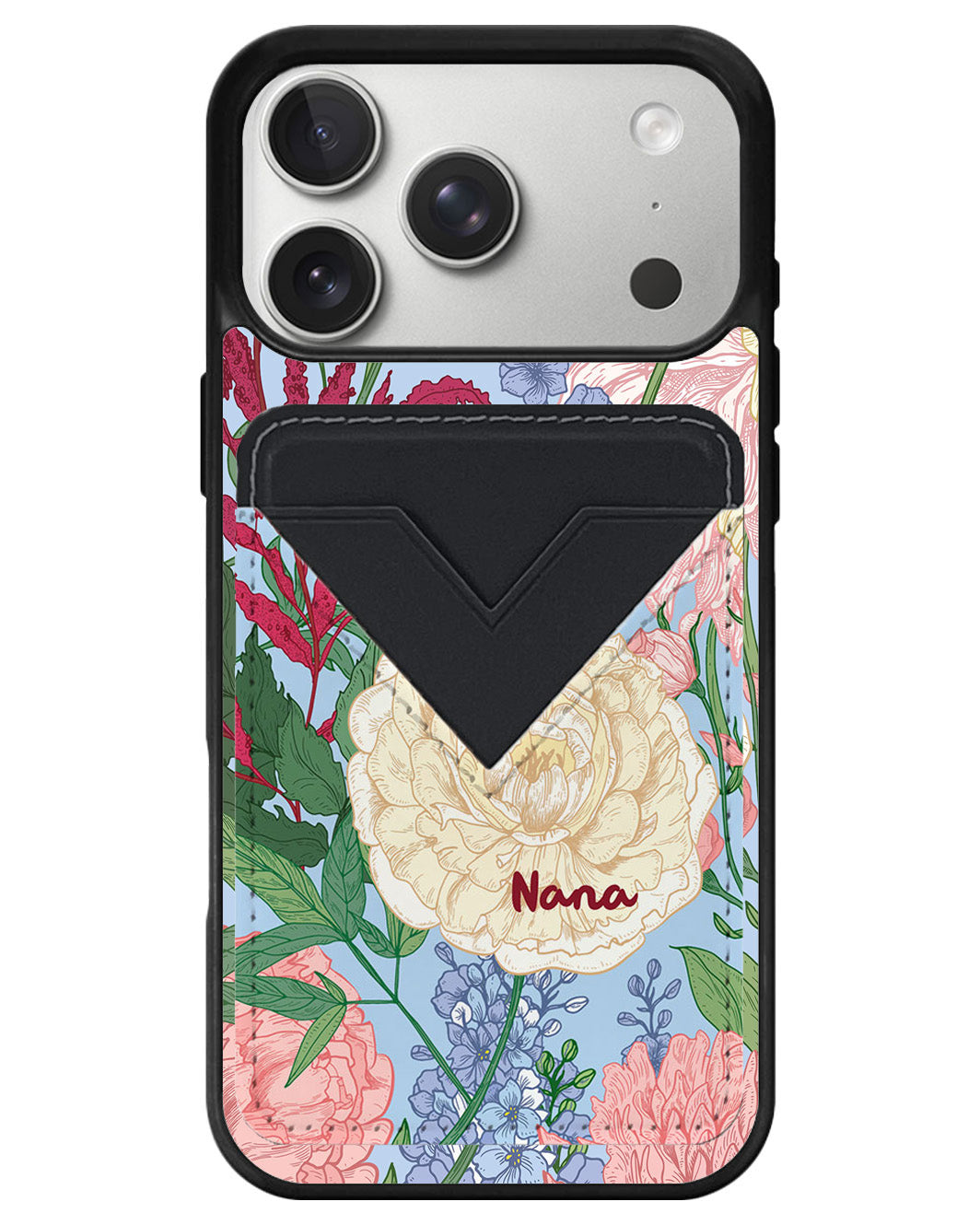 iPhone Avant Wallet Case - July Delphinium
