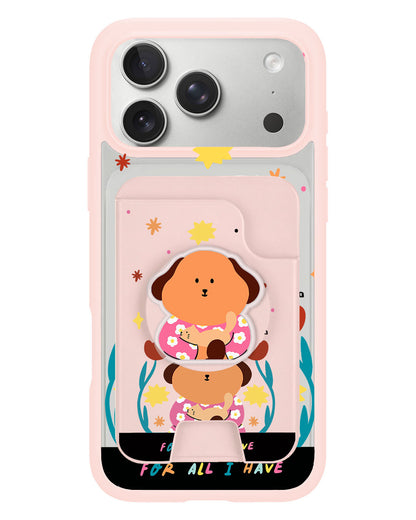 iPhone Magpop Wallet - Kiku and The Cat
