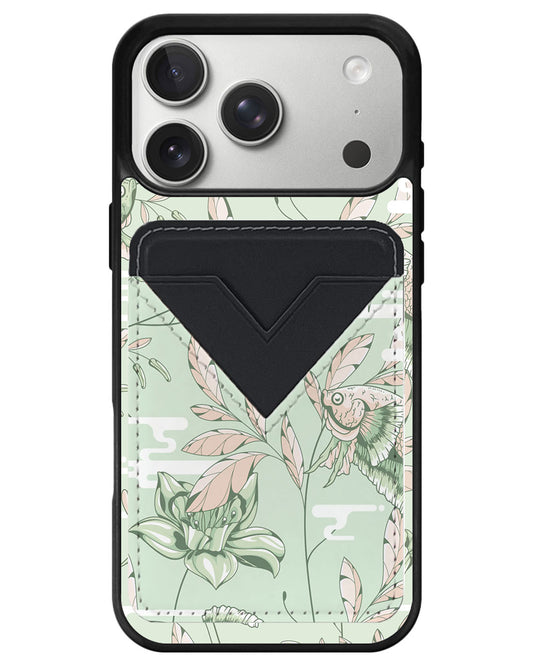 iPhone Avant Wallet Case - Fish & Floral 6.0