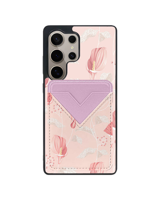 Android Avant Wallet Case - Easter Lily
